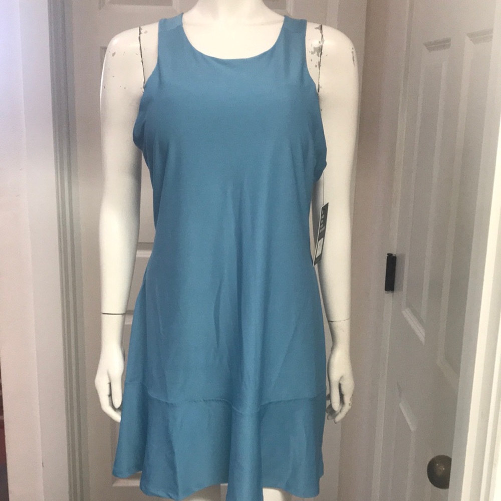 Sleeveless Blue Women's Dress